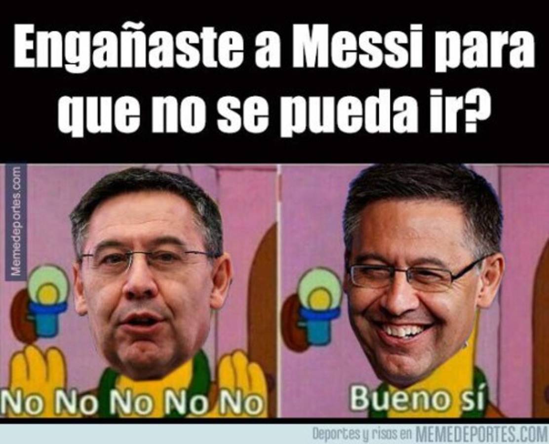 Sigue la ola de memes contra Messi tras confirmar su continuidad en el Barcelona