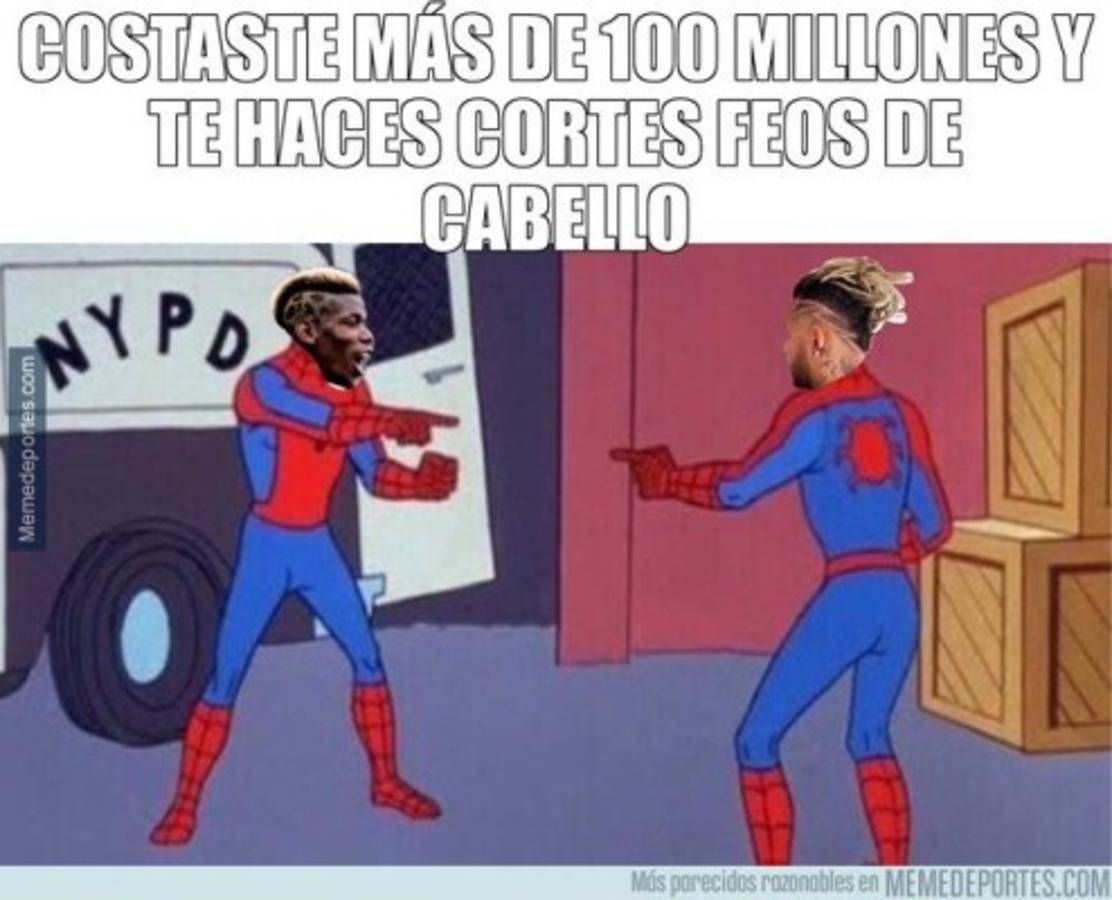 Cambió de look y los memes atacan al brasileño Neymar