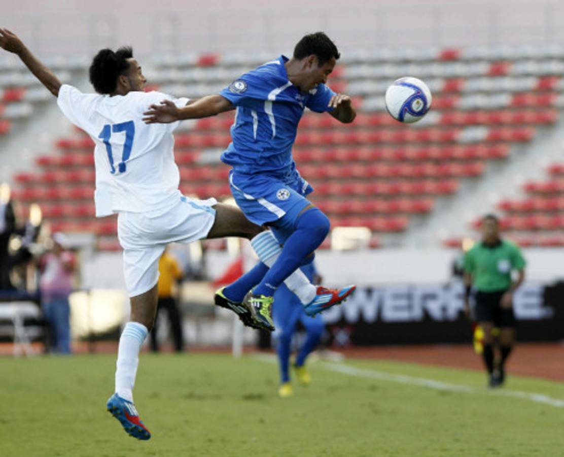 Nicaragua y Guatemala empataron 1-1.