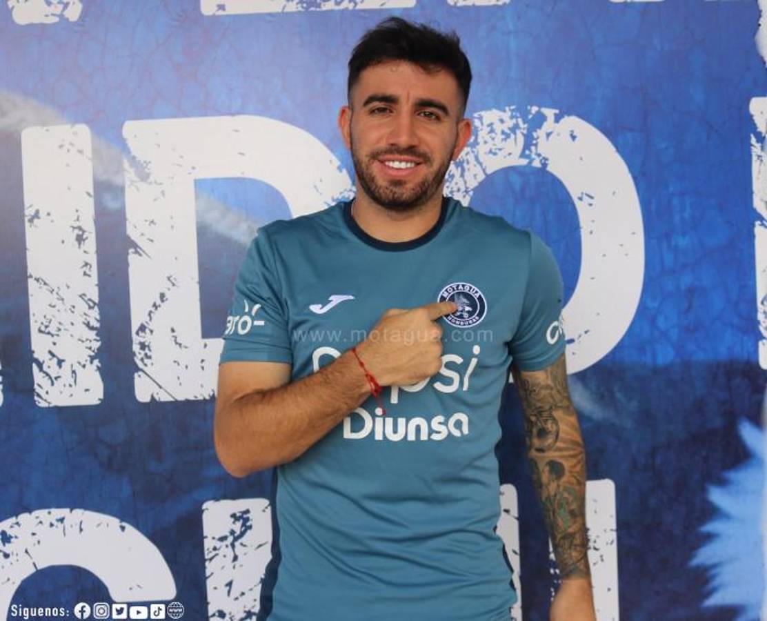 Fotos: Agustín Auzmendi y los nuevos fichajes ya lucen la camisa de Motagua; presentan al nuevo preparador físico
