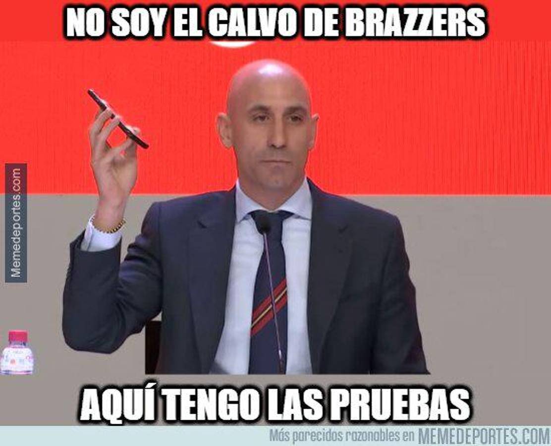 Florentino y Messi son protagonistas: Los jocosos memes que dejó los audios filtrados de Piqué con Rubiales por la Supercopa