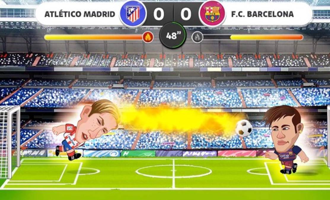 Jugá con tu estrella favorita de la liga española en esta apasionante aplicación.