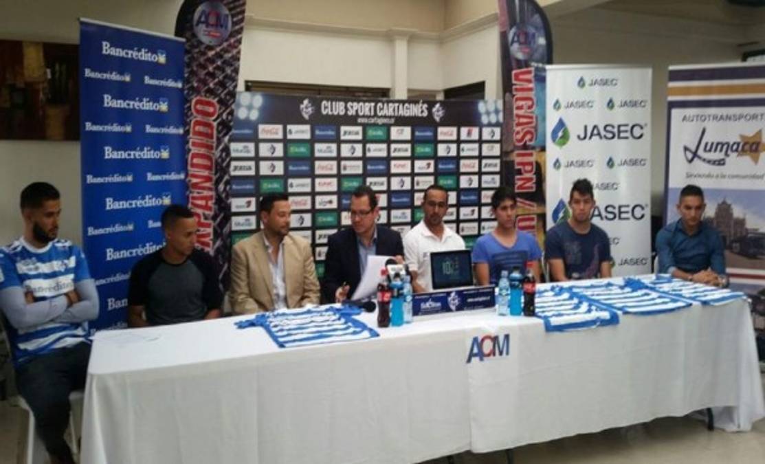 Cartaginés presentó cinco refuerzos para el Torneo de Invierno