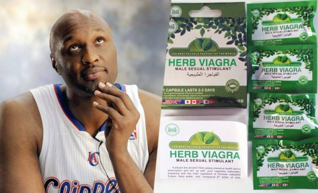 ''Herbal Viagra'', las pastillas que desmoronaron la ''fiesta sexual'' de Lamar Odom