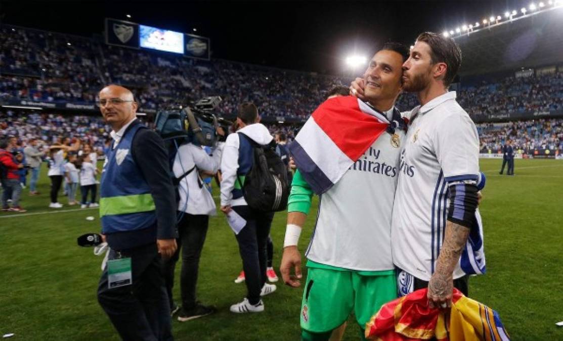 Keylor Navas sobre Ramos: 'Él es como un hermano para mí'