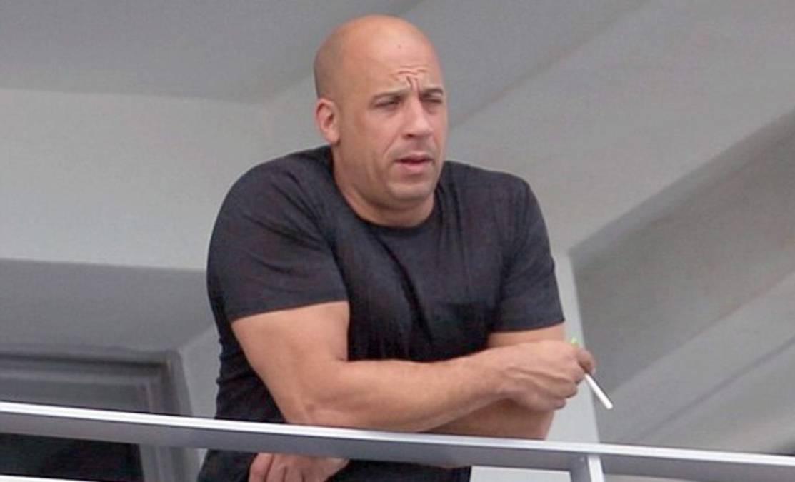 ''Fat and Furious'', Vin Diesel se descuida y sorprende con su nuevo cambio físico