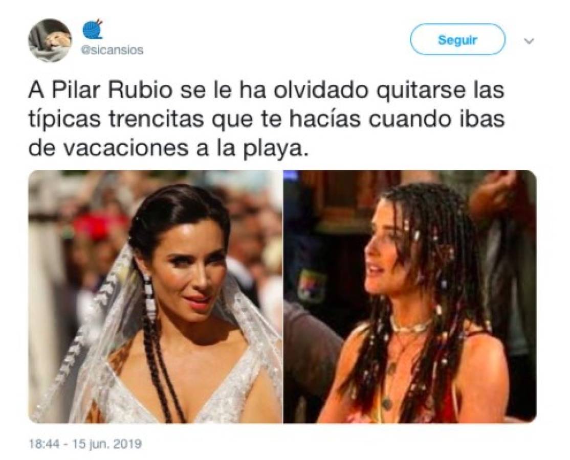 Los memes destrozan a Sergio Ramos y Pilar Rubio por su boda 'galáctica'