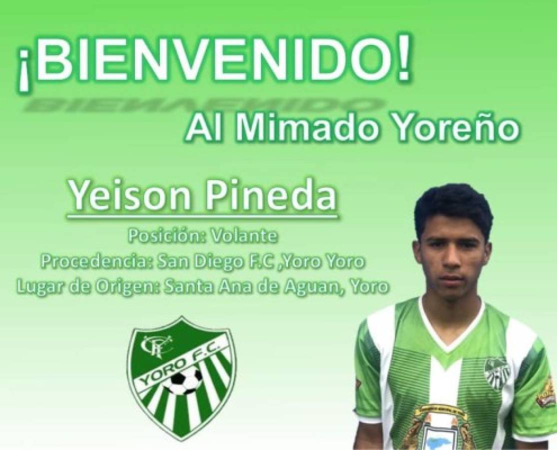 Fichajes Ascenso: Yoro FC presenta sus nuevos jugadores, un exolimpia llega al Bucaneros de La Ceiba.