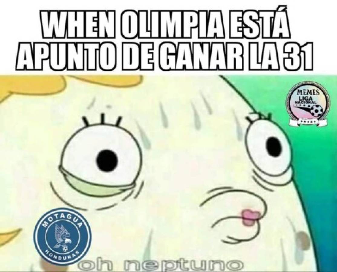 Memes: Olimpia se corona campeonísimo y Motagua es azotado con burlas en redes    