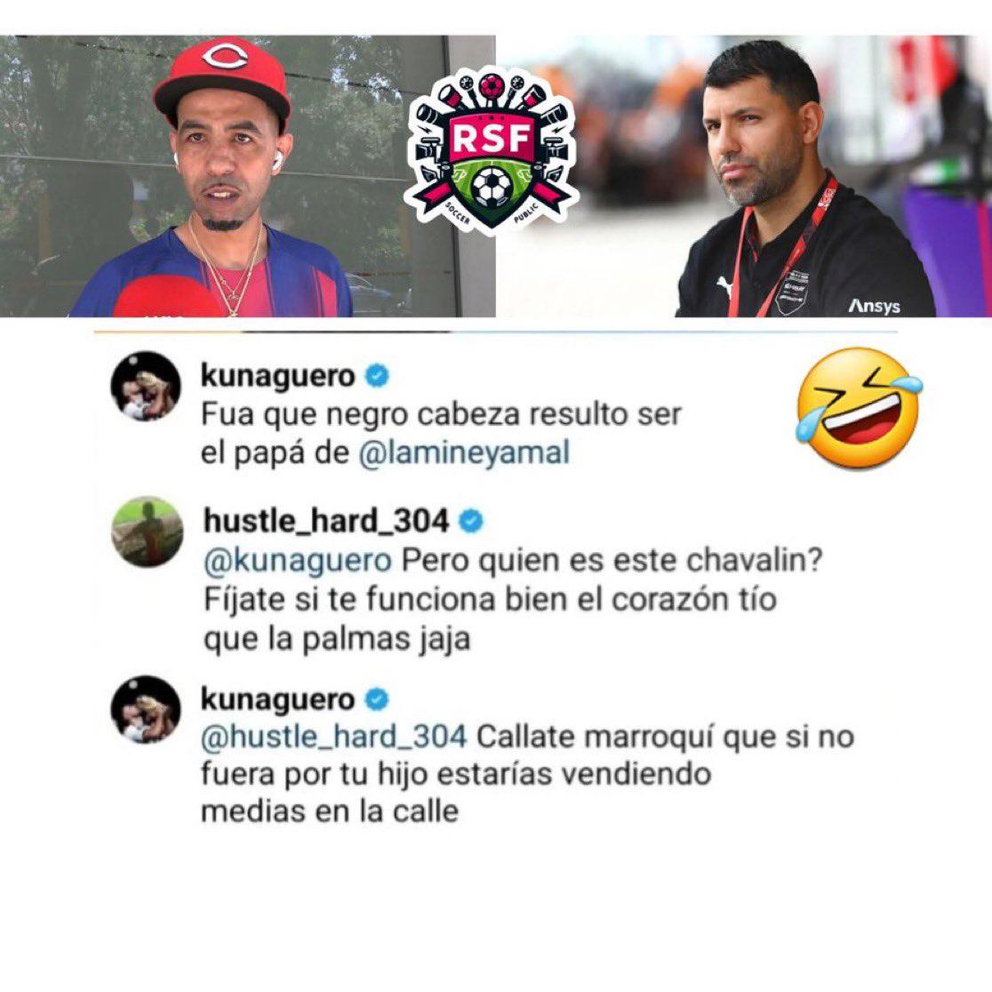 Kun Agüero impacta a todo Barcelona con la frase que nadie esperaba sobre el papá de Lamine Yamal y recibe la peor respuesta