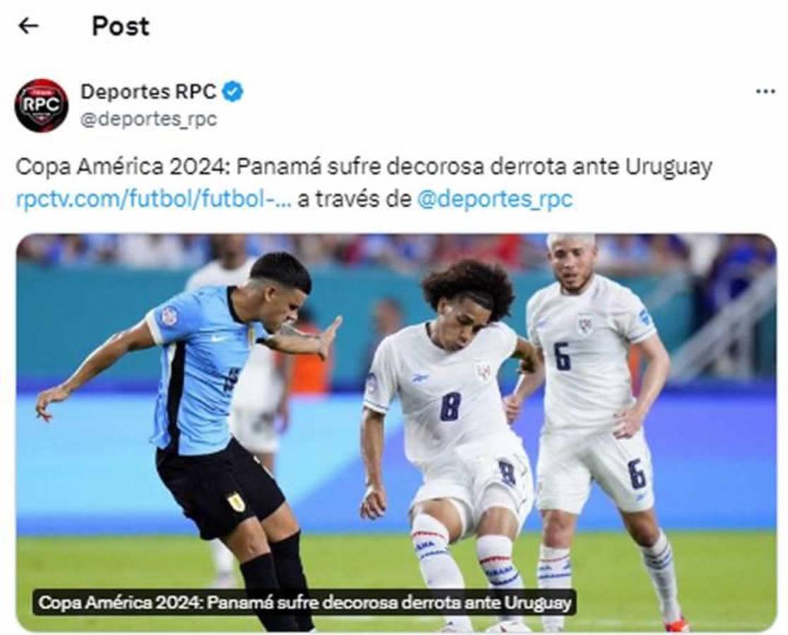 Así reaccionó la prensa tras la derrota de Panamá en Copa América: señalan al ‘culpable’ y dardo; “Se acabó la mentira”