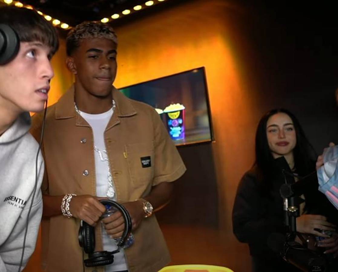 Así fue el debut de Lamine Yamal en la Kings League: anotó para la victoria de su equipo y las fotos con Nicki Nicole