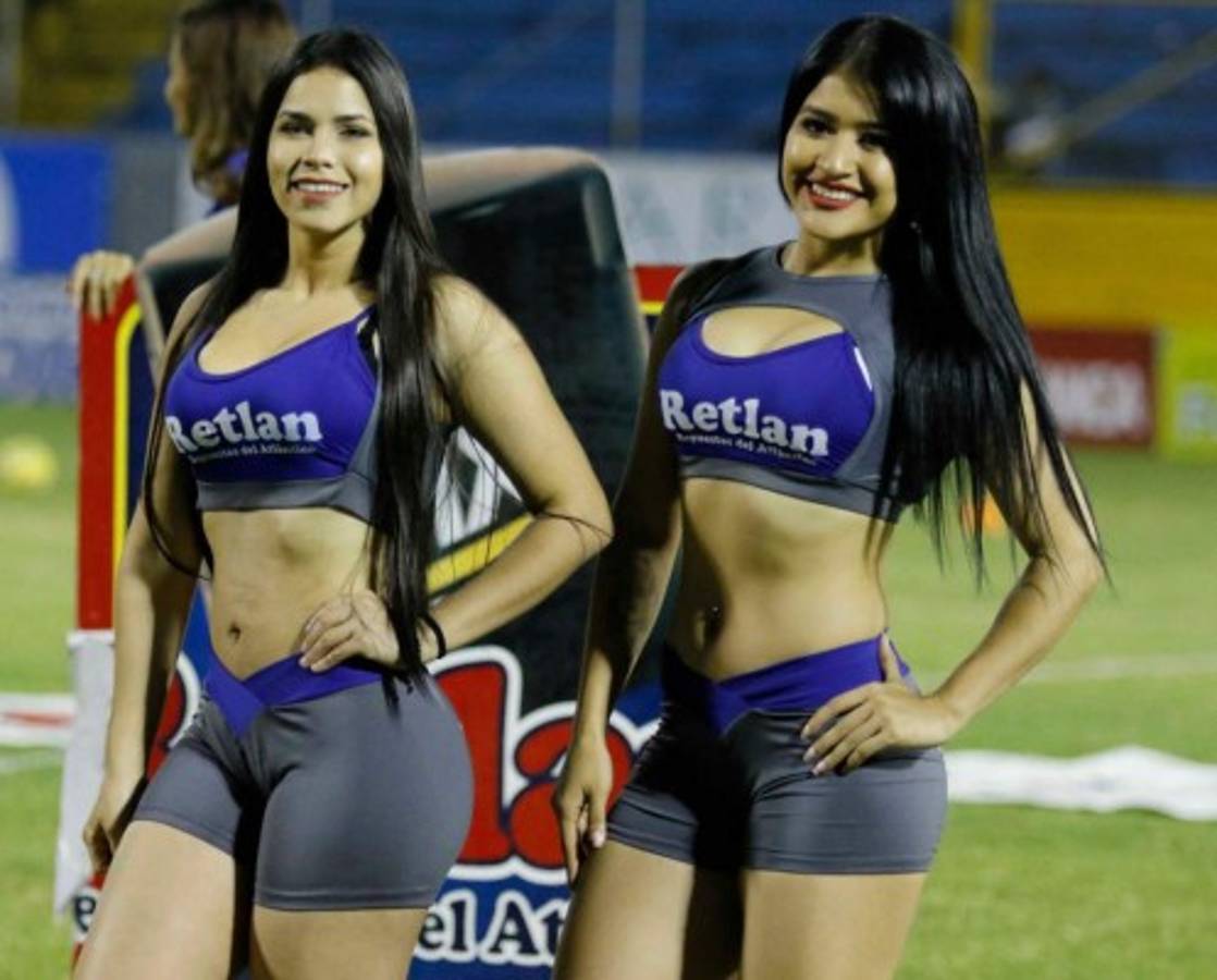 Las bellezas que se vieron en el estadio Morazán en el Real España-Platense