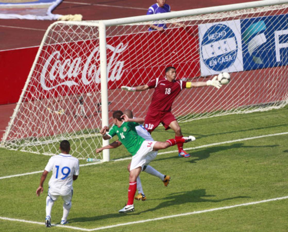 Las mejores imágenes del Honduras-México