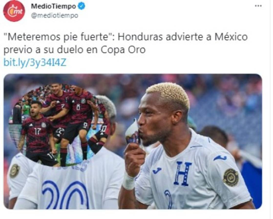 Lo que dice la prensa mexicana sobre el duelo de hoy ante Honduras en Copa Oro: 'Favorito y a demostrar la jerarquía'