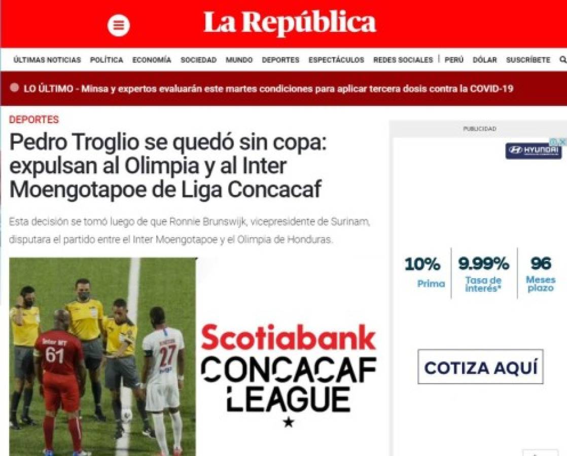 'Escándalo y billetazo': Lo que dicen los medios internacionales sobre el Olimpia y Pedro Troglio