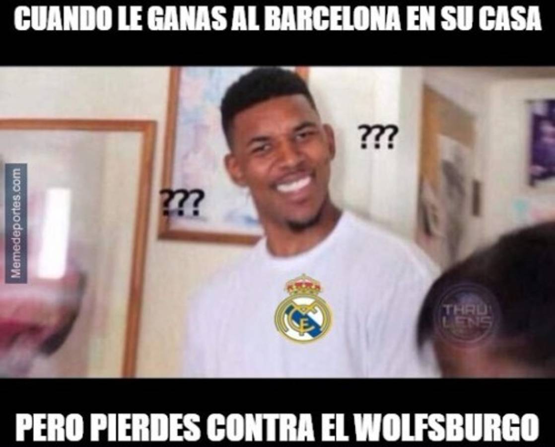 Destruyen en memes al Real Madrid tras perder ante Wolfsburgo