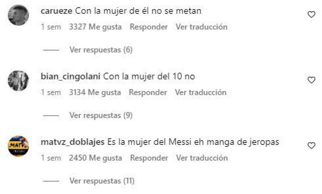 La respuesta que dan los fanáticos de Messi a las últimas fotos de Antonela ¿Es la mujer más respetada del mundo?