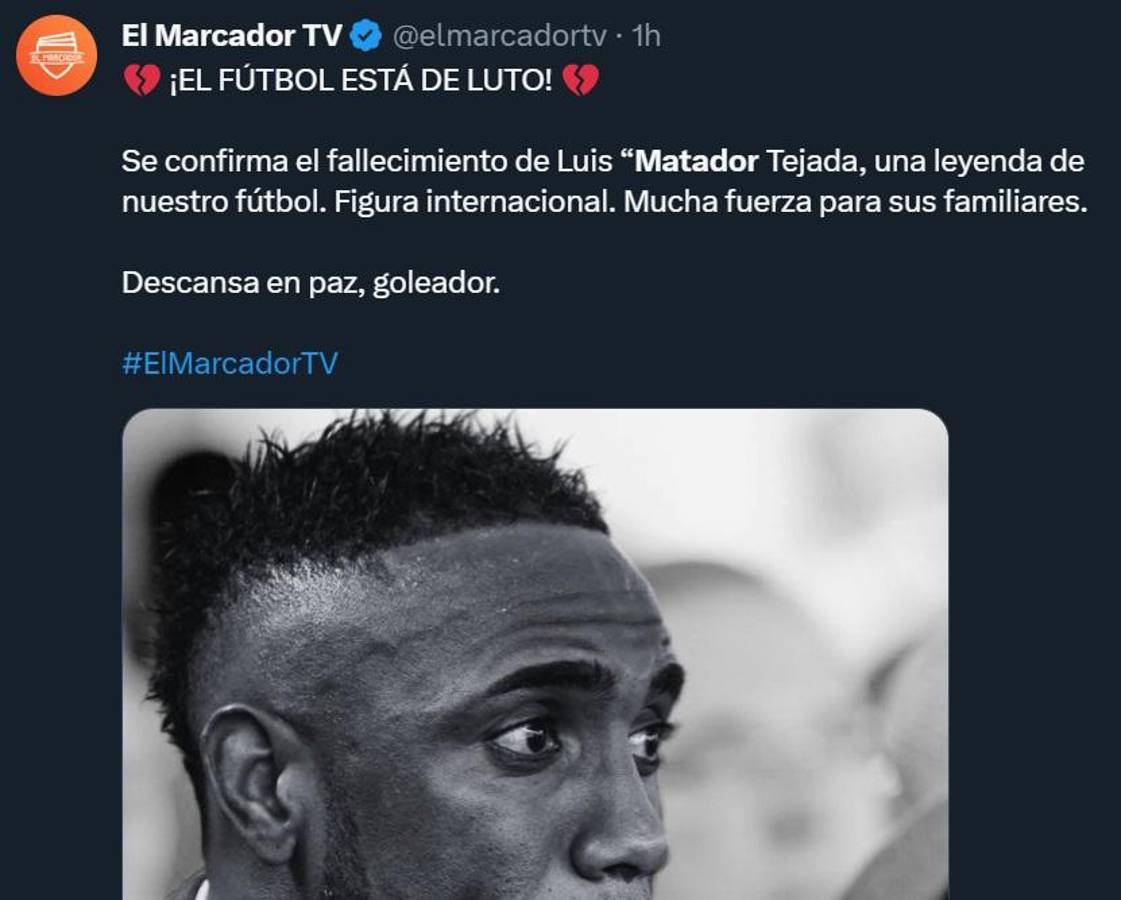 “Vuela alto, Matador”: El mundo del fútbol llora la muerte de Luis Tejada, mundialista con Panamá en Rusia 2018