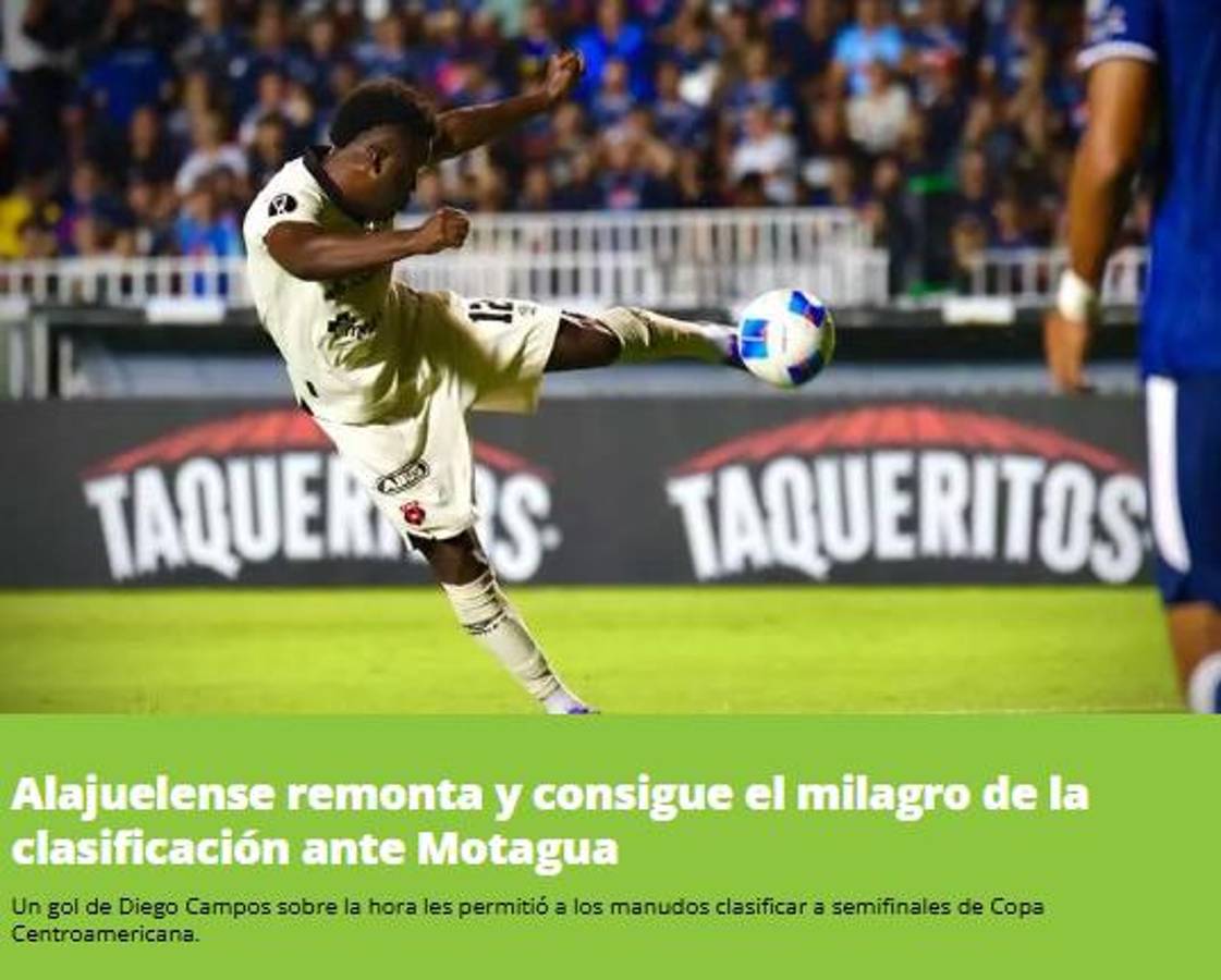 Motagua quedó eliminado y así reacciona la prensa: Pecho frío, vergonzoso; Javier López se convirtió en Diego Vázquez