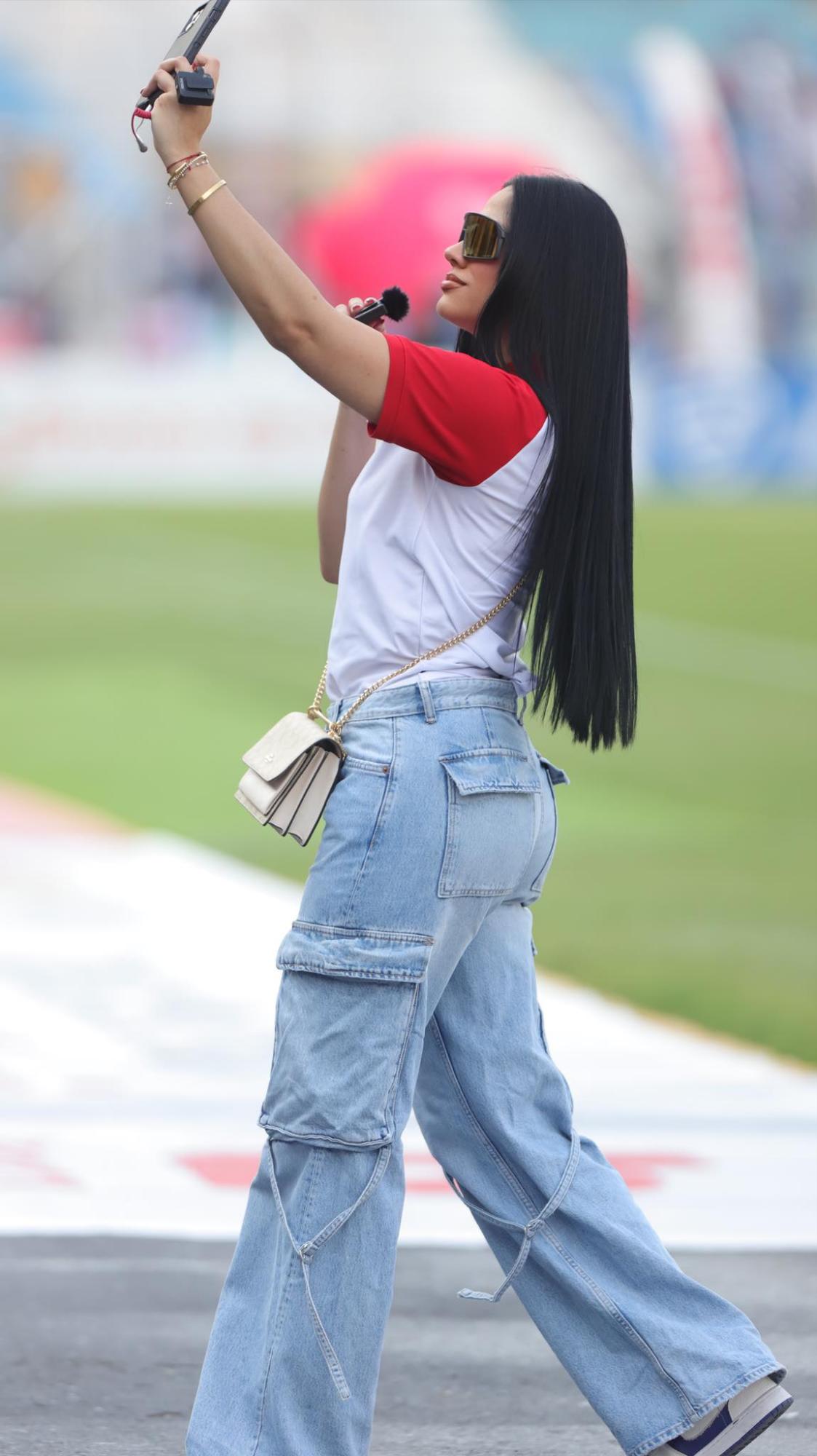 ¡Robaron suspiros! Las hermosas mujeres que enamoraron en la final Olimpia - Marathón en Tegucigalpa (FOTOS)