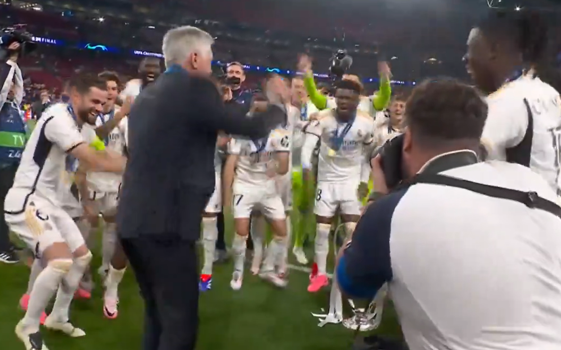 Así festejó Real Madrid la 15: Ancelotti sacó los pasos prohibidos, la emoción de Bellingham y Kroos dijo adiós