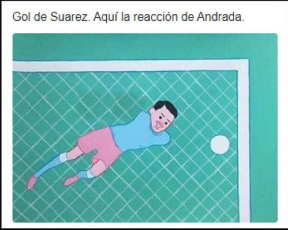 Los memes humillan a Messi tras su cruce con Cavani en el Argentina-Uruguay