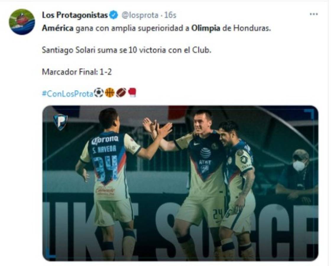 'Ganó el más grande': Lo que dice la prensa mexicana del Olimpia tras caer ante el América