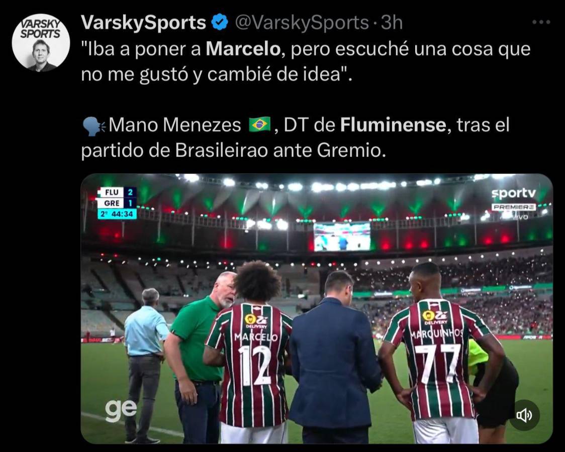 “Demasiada leyenda para un club tan chico” y “falta de respeto”: critican a Fluminense por echar a Marcelo