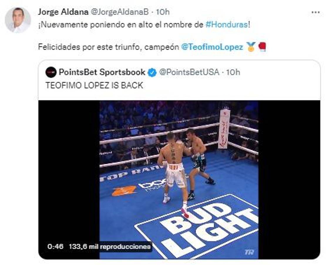 “Ha vuelto y demasiado castigo”: Así reaccionó la prensa luego de la contundente victoria de Teófimo López sobre Pedro Campa