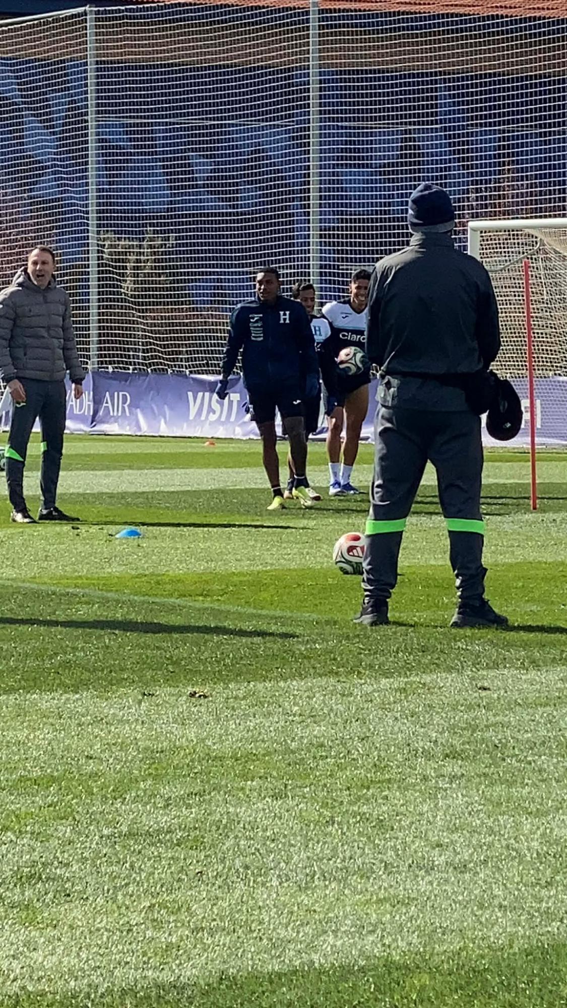 Selección de Honduras se despide de la sede del Atlético de Madrid y palpitan el juego contra Perú ¿Lesionados?