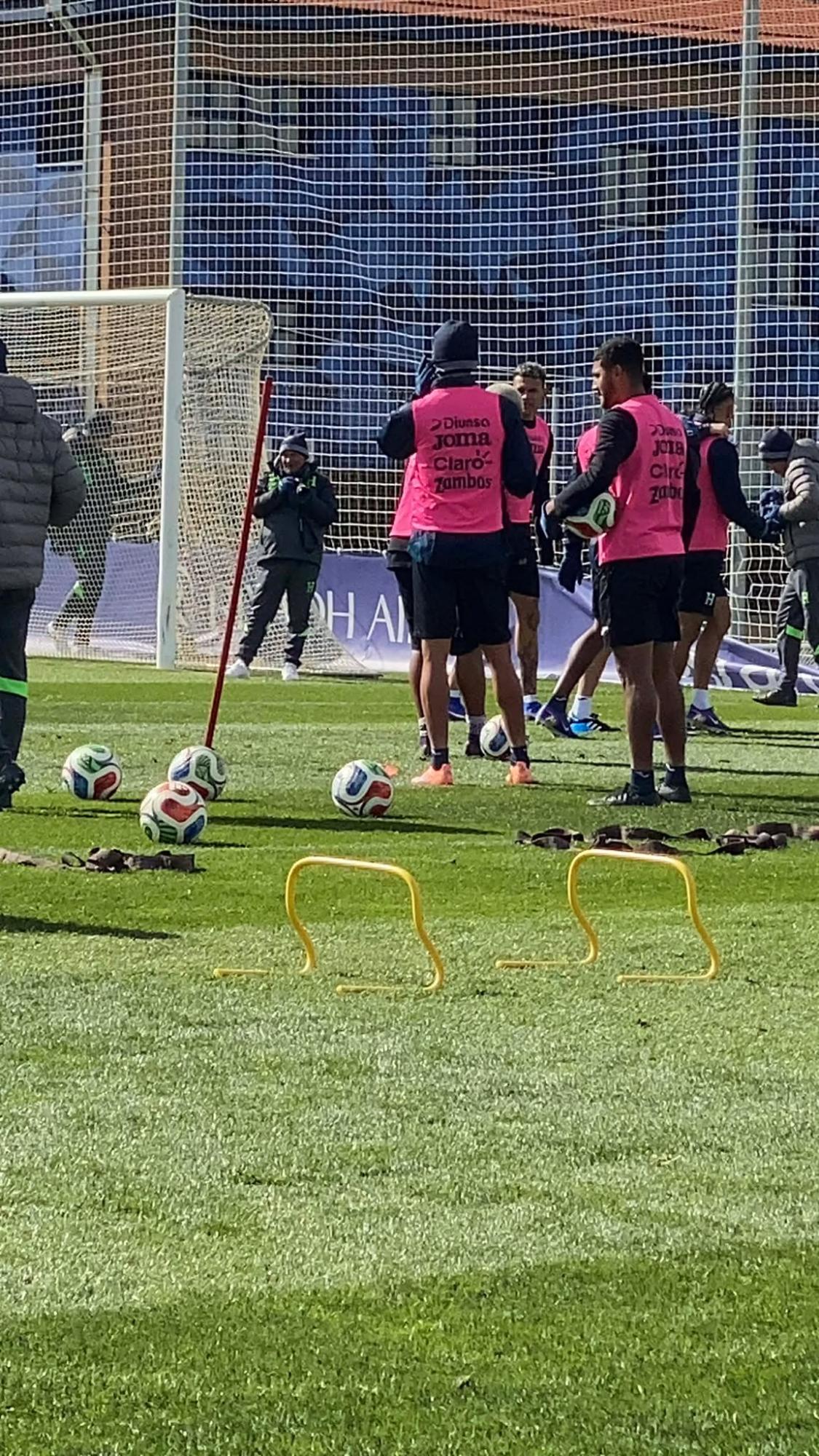 Selección de Honduras se despide de la sede del Atlético de Madrid y palpitan el juego contra Perú ¿Lesionados?