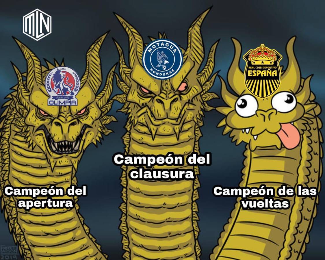 ¿Y la remontada? Motagua se corona campeón de Honduras y Real España es destruido que duros memes