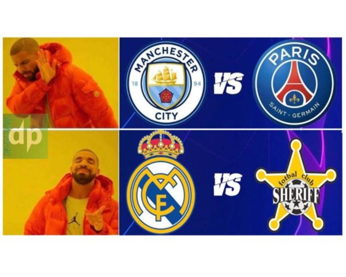 Real Madrid cae ante el Sheriff, Messi se acostó en la barrera y los memes los destrozan