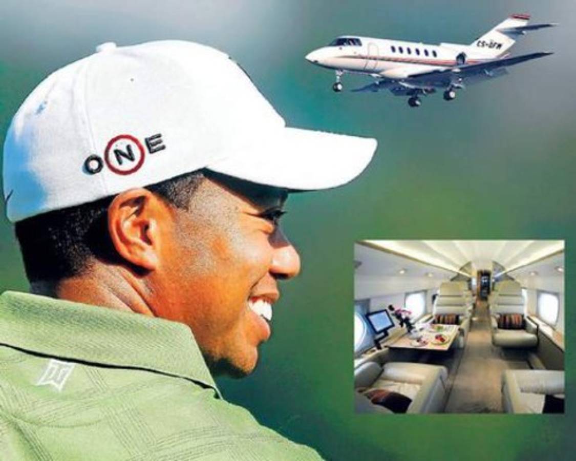 Los lujosos aviones de los deportistas por el mundo