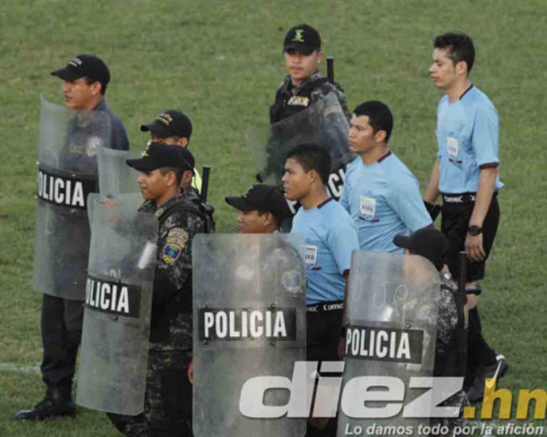 Marathón cayó goleado 6-1 ante el Real España