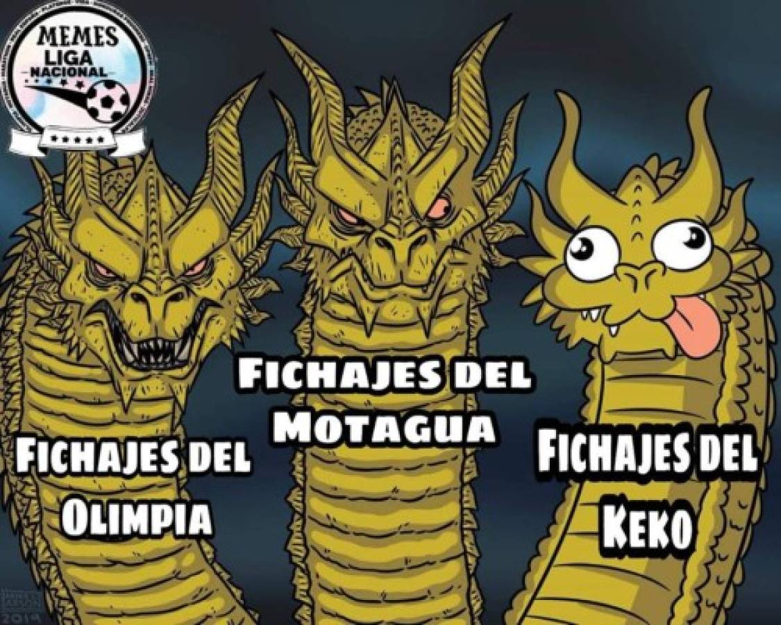 Los crueles memes del mercado de fichajes en Honduras donde hacen pedazos a Olimpia y Motagua