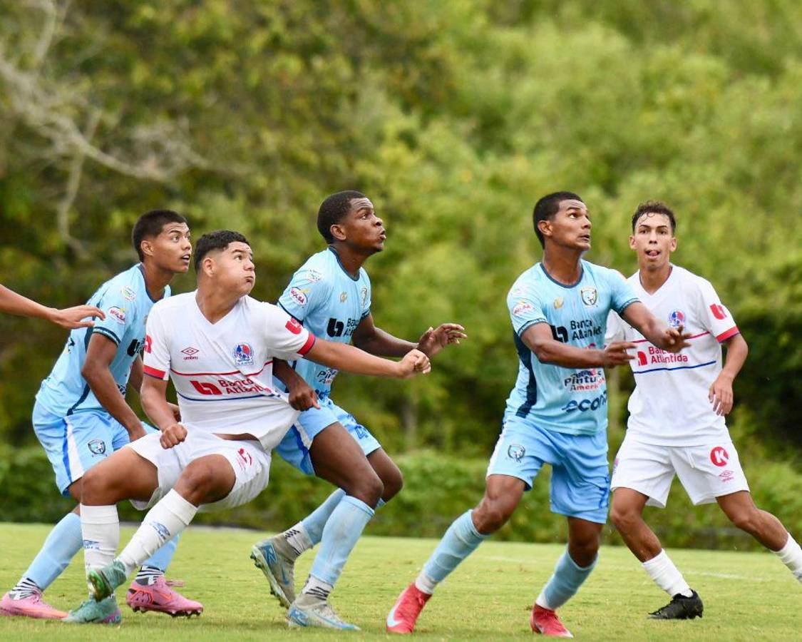 Olimpia arrasa: así marcha el torneo de reservas en Honduras, ¿quién es el goleador?