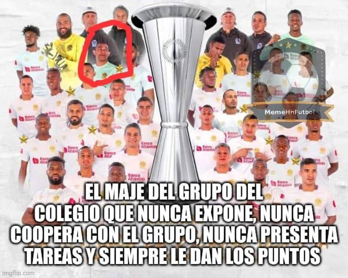 Los memes del título de Olimpia en la Liga Concacaf donde hacen pedazos al Motagua