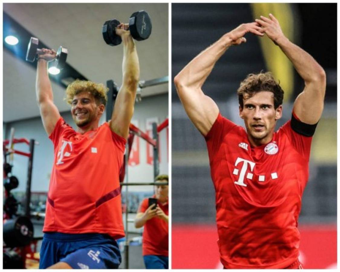 Fotos: El imponente cambio físico de Leon Goretzka, jugador del Bayern Munich, tras el parón