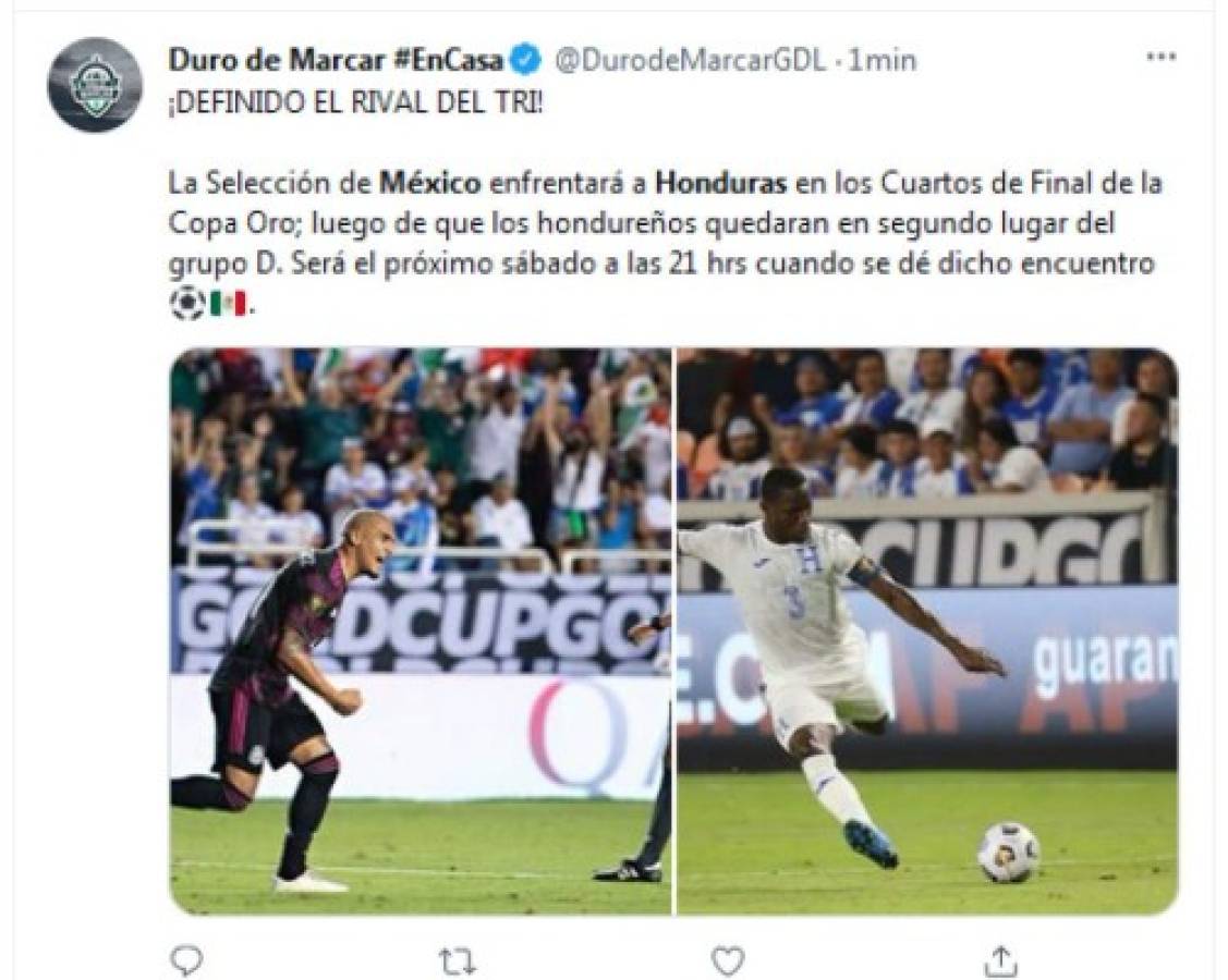 'Papelón' y 'México será favorito': Prensa azteca comienza a calentar el juego con Honduras