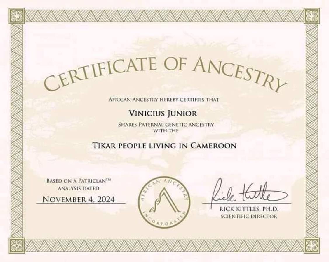 Vinicius descubre que tiene sangre africana en plenas eliminatorias: el brasileño pudo jugar con otra selección