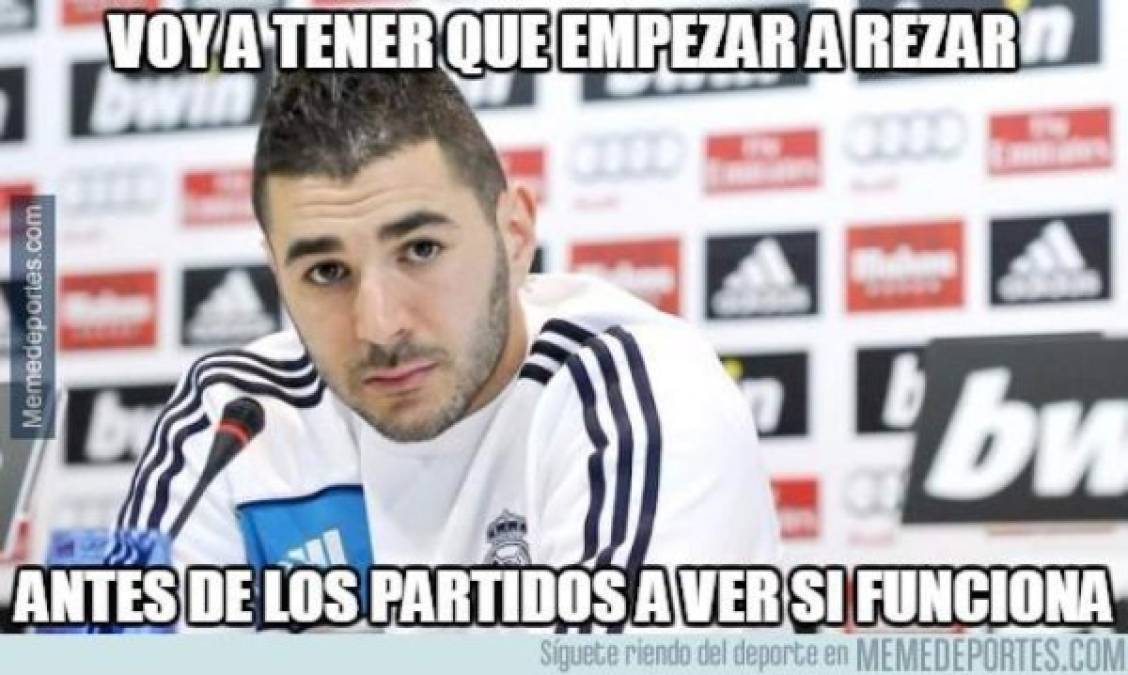Memes: Así se burlan de Benzema tras fallar un gol con el arco vacío