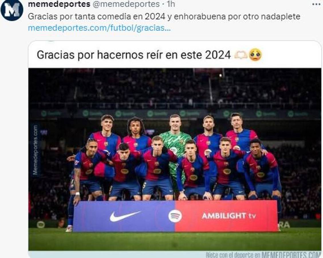 Barcelona no pudo inscribir en LaLiga a Dani Olmo y los memes destrozan a Joan Laporta y al club azulgrana