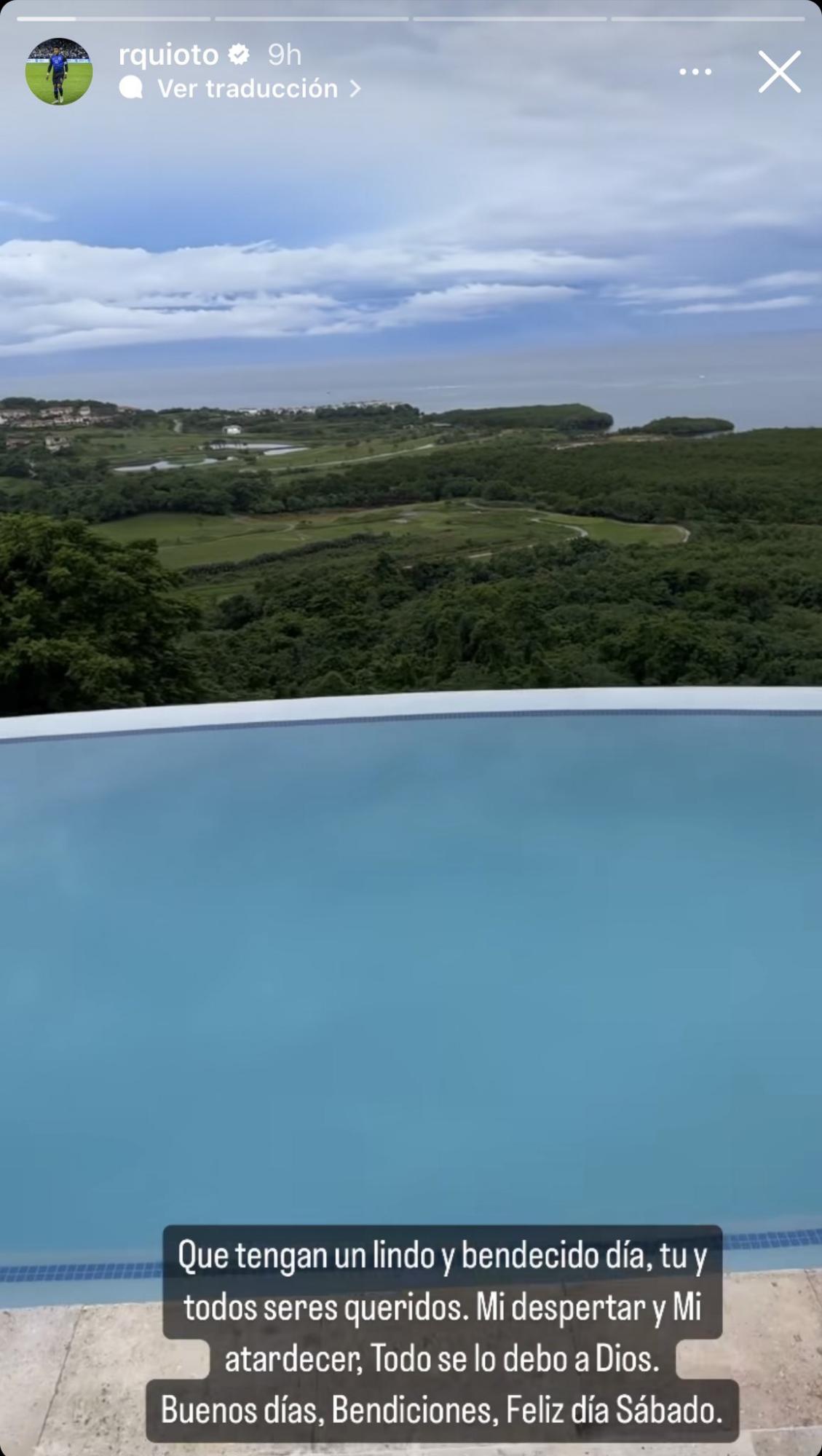 Tomó nueva decisión en redes: Así presume Romell Quioto sus vacaciones tras ser separado de la Selección