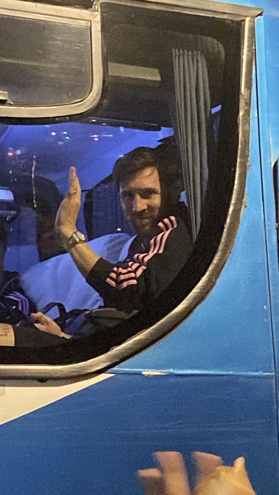 Messi desata locura en Perú: cientos de aficionados esperaron al 10 del Inter Miami; ¿su guardaespaldas presente?