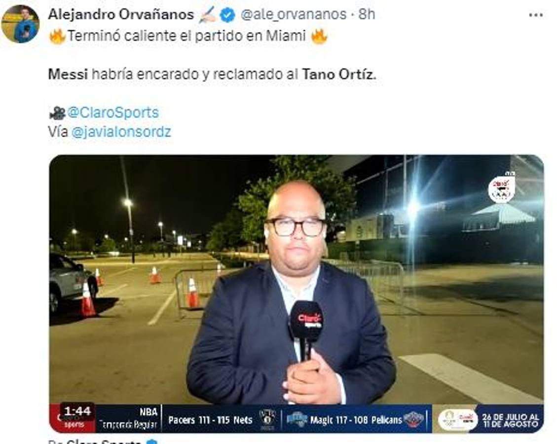 Faitelson y prensa mexicana en alerta por Messi: “Explotó contra los árbitros y ya sabemos que pasa cuando se enoja”