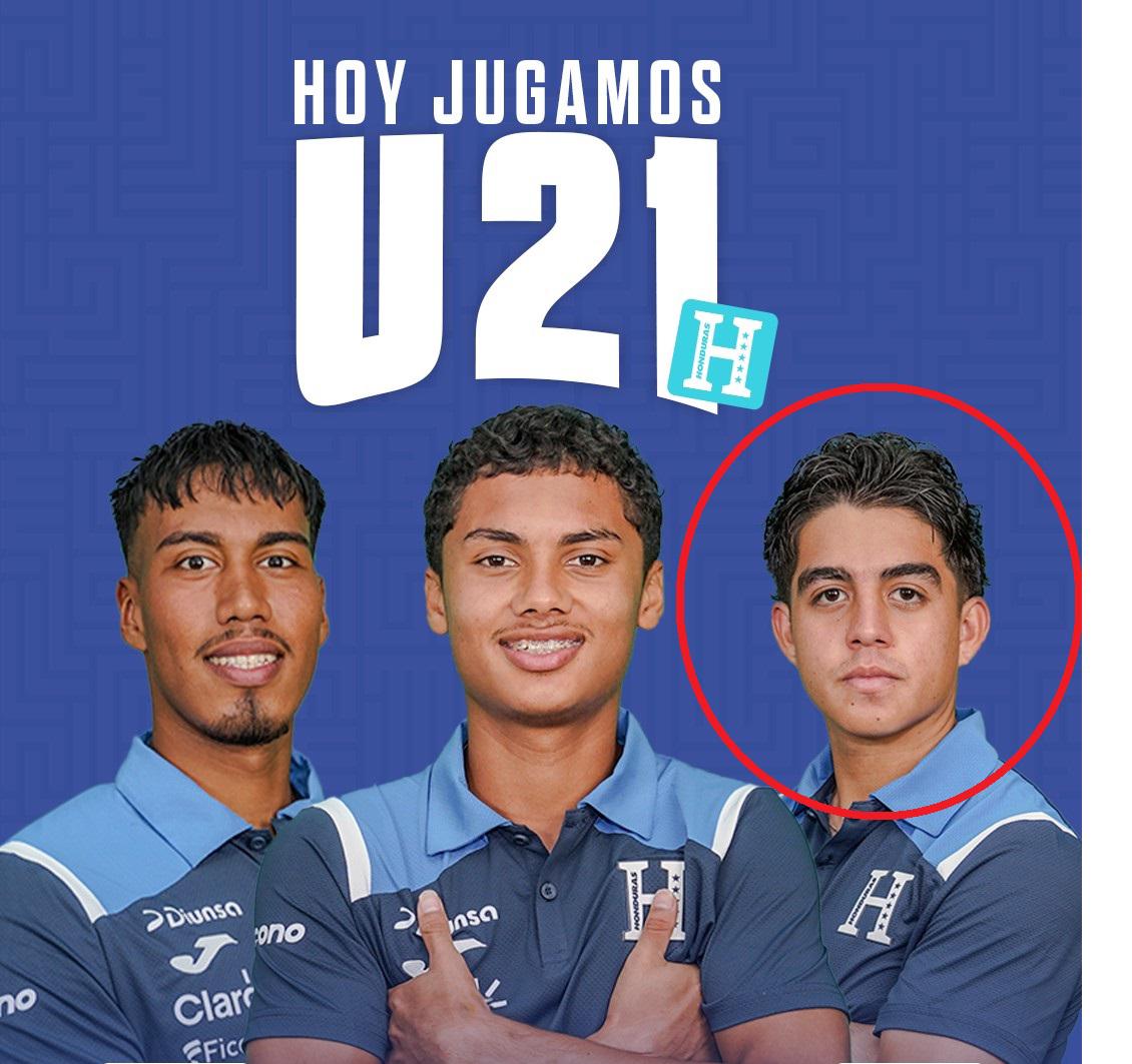 ¡Con tres legionarios! Así se perfila la alineación titular de Honduras Sub-21 en los Juegos Centroamericanos de Guatemala 2025