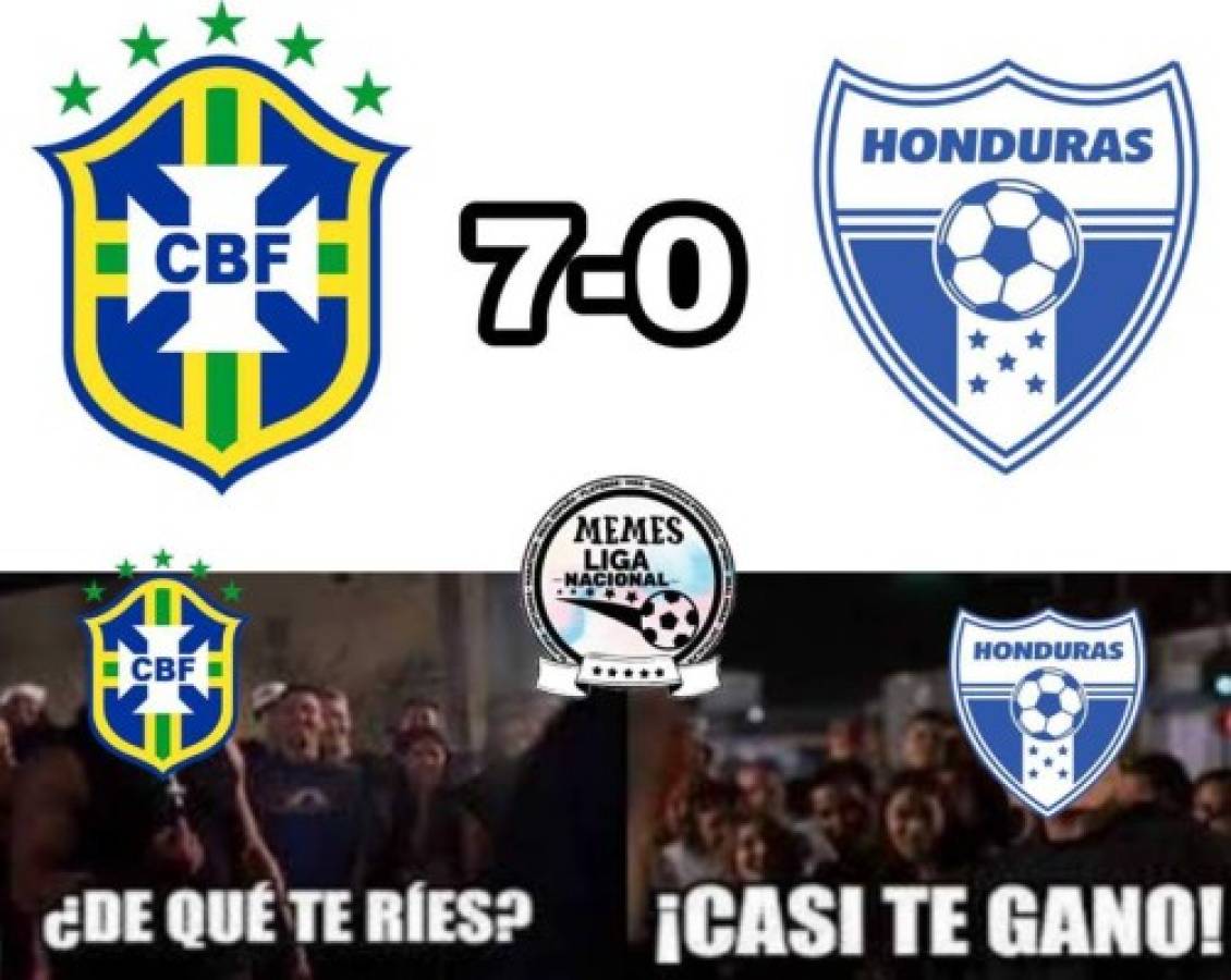Cómo duelen: Los memes contra la Selección de Honduras tras la paliza de Brasil
