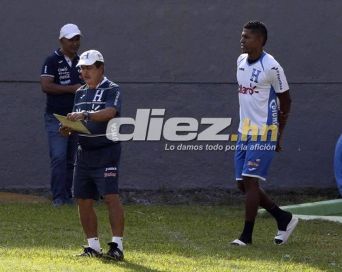 FOTOS: Carlo Costly irradia optimismo en su primer entreno con Honduras
